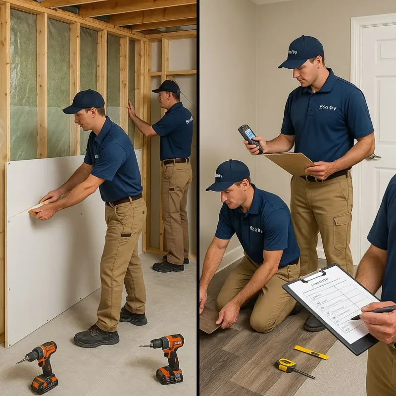 Repairs and Reconstruction process in Piqua, OH